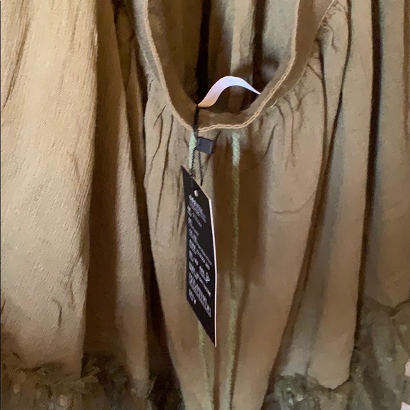 COPY - NWT Army green mini halter v-neck sun dress size 4 - Picture 4 of 7